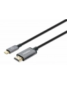 Manhattan 153607 adapter kablowy 2 m HDMI Typu A (Standard) USB Type-C Czarny, Srebrny - nr 15