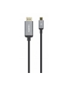 Manhattan 153607 adapter kablowy 2 m HDMI Typu A (Standard) USB Type-C Czarny, Srebrny - nr 29