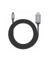 Manhattan 153607 adapter kablowy 2 m HDMI Typu A (Standard) USB Type-C Czarny, Srebrny - nr 30