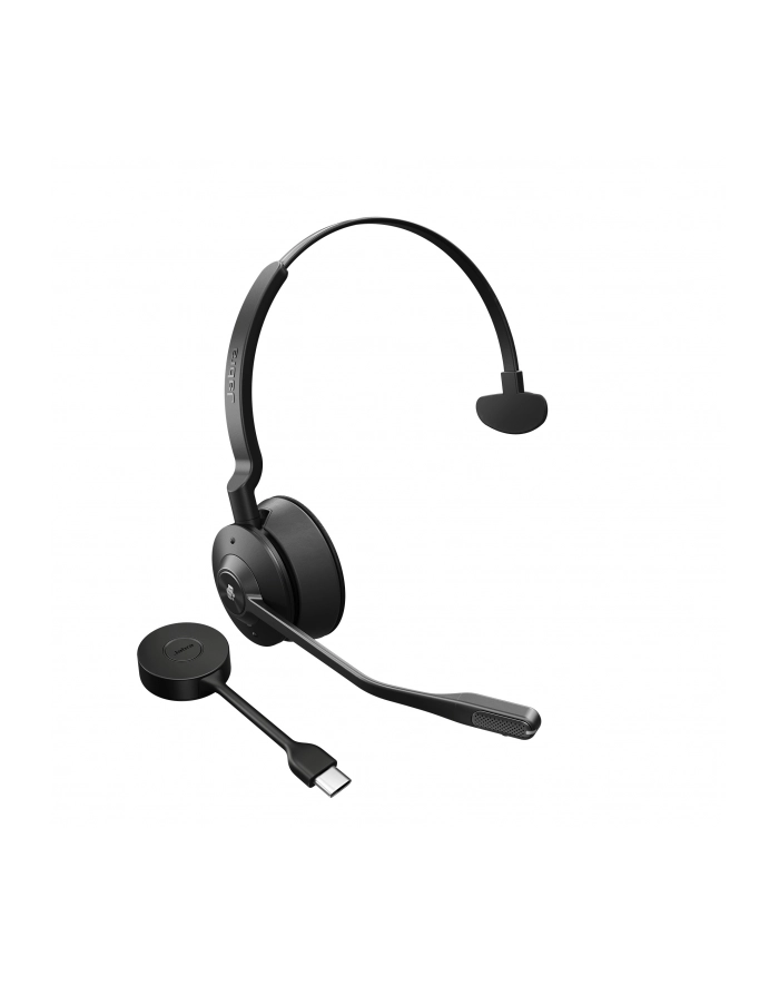 Jabra 9553-470-111 Engage 55 Zestaw słuchawkowy Bezprzewodowy Opaska na głowę Biuro/centrum telefoniczne Czarny, Tytan główny