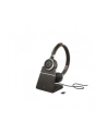 Jabra 6599-833-499 Evolve 65 Zestaw słuchawkowy Przewodowy i Bezprzewodowy Opaska na głowę Połączenia/muzyka USB Typu-A Bluetooth Podstawka do ładowania Czarny - nr 10