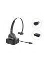 Conceptronic POLONA03BDA słuchawki/zestaw słuchawkowy Opaska na głowę Biuro/centrum telefoniczne Bluetooth Podstawka do ładowania Czarny - nr 7