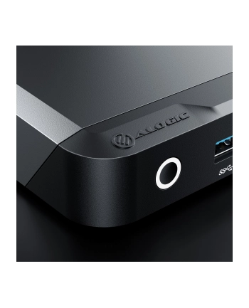 Alogic DUPRDX3-WW DX3 Przewodowa USB 3.2 Gen 1 (3.1 Gen 1) Type-C Czarny, Szary