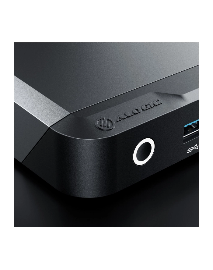 Alogic DUPRDX3-WW DX3 Przewodowa USB 3.2 Gen 1 (3.1 Gen 1) Type-C Czarny, Szary główny