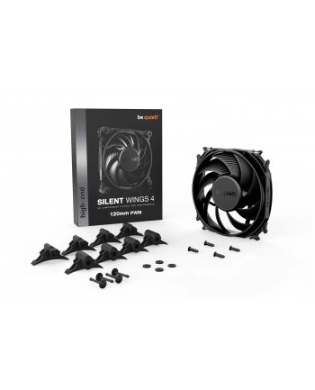 Be Quiet BL093 SILENT WINGS 4 | 120mm PWM Obudowa komputera Wentylator 12 cm Czarny 1 szt.