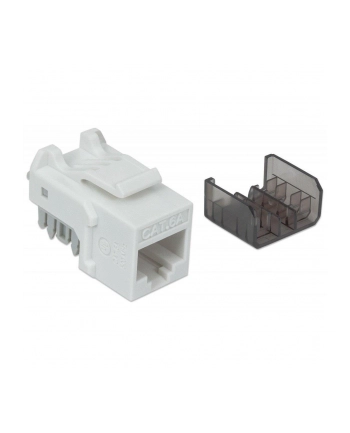 INTELLINET Cat6a Keystone Jack RJ45 10 Gigabit UTP Kolor: BIAŁY nr 1