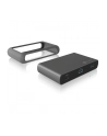 icybox Hub IB-HUB801-TB4 Thunderbolt 4 HUB, 3x Thunderbolt 4 do 40 Gbit/s i 1x USB 3.2 Gen2 Type-A do 10 Gbit/s - nr 39