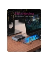 icybox Hub IB-HUB801-TB4 Thunderbolt 4 HUB, 3x Thunderbolt 4 do 40 Gbit/s i 1x USB 3.2 Gen2 Type-A do 10 Gbit/s - nr 45