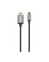 Manhattan 153591 adapter kablowy 1 m HDMI Typu A (Standard) USB Type-C Czarny, Szary - nr 6