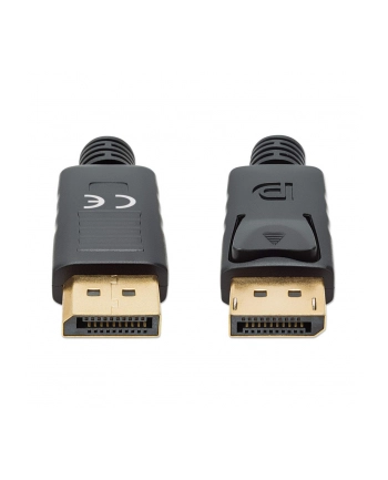 Manhattan 355568 kabel DisplayPort 1 m Czarny