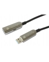 TECHLY USB 3.2 SuperSpeed AOC Fiber Optic Cable USB A M/F 20m Black - nr 6