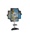 TECHLY Floor Stand with Shelf Trolley TV LCD/LED/Plasma 37-70inch Silver - nr 27
