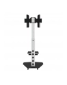 TECHLY Floor Stand with Shelf Trolley TV LCD/LED/Plasma 37-70inch Silver - nr 35