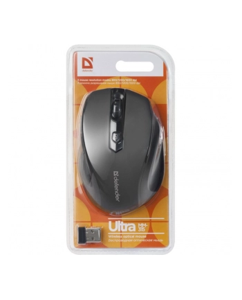 defender Mysz bezprzewodowa ULTRA MM-315 RF czarna 1600 dpi 6P nr 1
