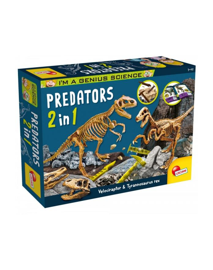 lisciani giochi I'm a Genius Mały Geniusz Predators 2w1 95421 LISCIANI główny