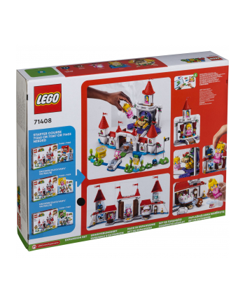 LEGO 71408 SUPER MARIO Zamek Peach - zestaw rozszerzający p3