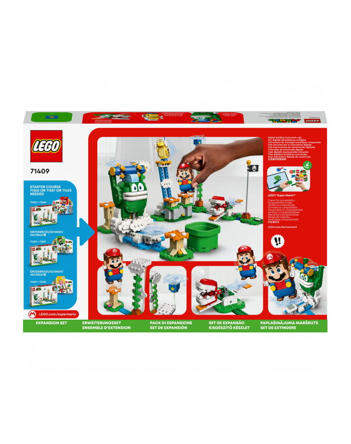 LEGO 71409 SUPER MARIO Big Spike i chmury - zestaw rozszerzający p3 główny