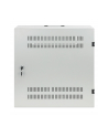 INTELLINET Low-Profile 19inch Wall Mount Cabinet with 4U Horizontal and 2U Vertical Rails 170mm 6.7 in depth grey RAL7035 - nr 12