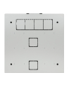 INTELLINET Low-Profile 19inch Wall Mount Cabinet with 4U Horizontal and 2U Vertical Rails 170mm 6.7 in depth grey RAL7035 - nr 3