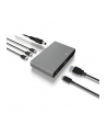 icybox Hub IB-HUB801-TB4 Thunderbolt 4 HUB, 3x Thunderbolt 4 do 40 Gbit/s i 1x USB 3.2 Gen2 Type-A do 10 Gbit/s - nr 31