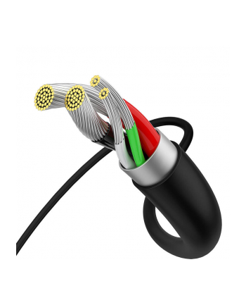 Baseus Kabel Usb Do Micro Superior Series, 2A, 1M (Czarny) (Bsu2822Blk)