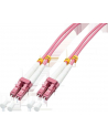 LINDY LC/LC 50/125µm OM4 1m (46340) - nr 9