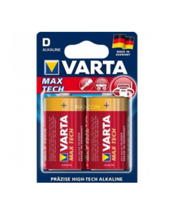 Varta 04720101402 MAX TECH 2x Alkaline D Jednorazowa bateria Alkaliczny