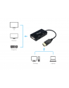 Equip 133441 0,24 m DisplayPort DVI-D + VGA (D-Sub) + HDMI Czarny - nr 5