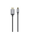 Manhattan 153591 adapter kablowy 1 m HDMI Typu A (Standard) USB Type-C Czarny, Szary - nr 6