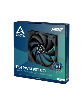 Arctic ACFAN00220A F14 PWM PST CO Obudowa komputera Wentylator 14 cm Czarny 1 szt. nr 1
