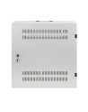 INTELLINET Low-Profile 19inch Wall Mount Cabinet with 4U Horizontal and 2U Vertical Rails 170mm 6.7 in depth grey RAL7035 - nr 3