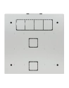INTELLINET Low-Profile 19inch Wall Mount Cabinet with 4U Horizontal and 2U Vertical Rails 170mm 6.7 in depth grey RAL7035 - nr 7