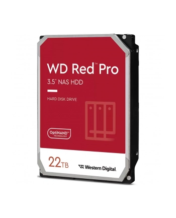 western digital WD Red Pro NAS 22TB SATA 6Gb/s HDD 3.5inch internal 7200Rpm 512MB Cache 24x7 Bulk nr 2