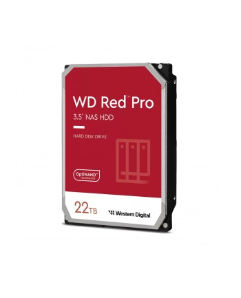 western digital WD Red Pro NAS 22TB SATA 6Gb/s HDD 3.5inch internal 7200Rpm 512MB Cache 24x7 Bulk nr 1