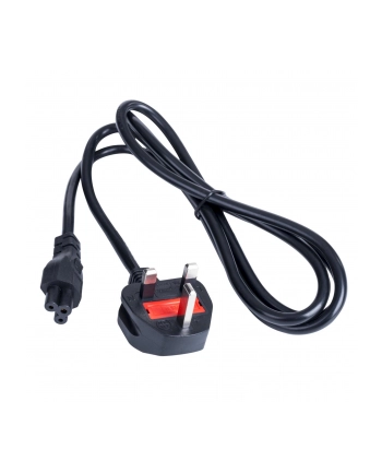 AKYGA Kabel zasilający AK-AG-02A brytyjski CCA BS 1363 Typ G / IEC C5 1.5 m UK