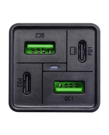 AKYGA Ładowarka sieciowa Charge Brick AK-CH-17 65W 2x USB-A + 2x USB-C QC4+ PD 5-20V / 1.5-3.25A