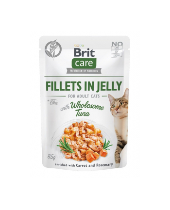 Brit Care Cat Fillets In Jelly Wholesome Tuna 85g