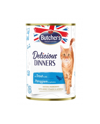 Butcher's Delicious Dinners kawałki z pstrągiem w galaretce 400g