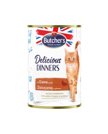 Butcher's Delicious Dinners kawałki z dziczyzną w galaretce 400g