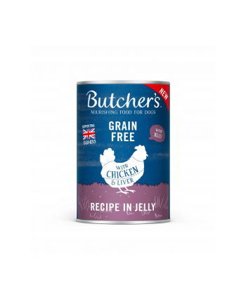 Butcher's Original Recipe in Jelly kawałki z kurczakiem w galaretce 400g nr 1