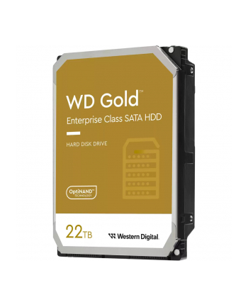 western digital WD Gold Enterprise Class 22TB SATA 6Gb/s HDD 3.5inch internal 7200Rpm 512MB Cache 24x7 Bulk