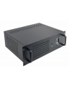GEMBIRD UPS-RACK-1200 UPS Rack 19inch 3.4U 1200VA 2xIEC 2x Schuko 230V USB LCD - nr 12