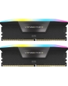 CORSAIR VENGEANCE RGB 32GB 2x16GB DDR5 6200MHz DIMM Unbuffered 36-39-39-76 STD PMIC XMP 3.0 Black Heatspreader Black PCB 1.3V - nr 6
