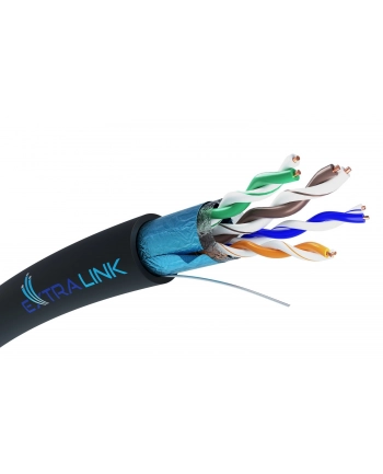 EXTRALINK KABEL SKRĘTKA CAT5E FTP (F/UTP) V2 OUTDO nr 1