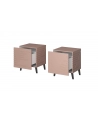 cama meble Szafka nocna NOVA 44x40x52 róż mat - nr 2