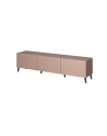 cama meble Szafka RTV NOVA 186x40x48 róż mat - nr 4