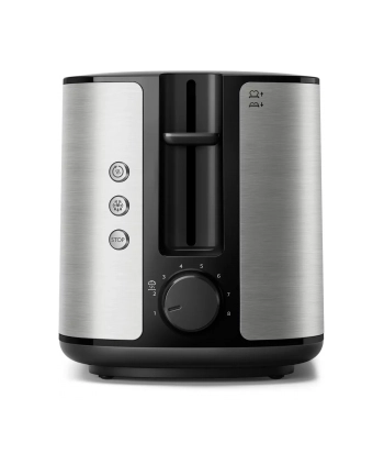 Toster Philips Viva Collection HD2650/90 (950W; kolor srebrny) nr 2