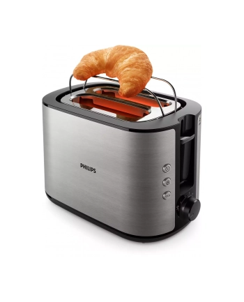 Toster Philips Viva Collection HD2650/90 (950W; kolor srebrny) nr 1