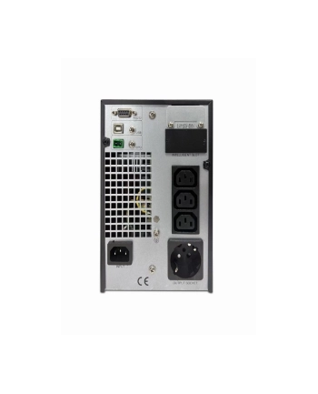 energenie (by gembird) ENERGENIE EG-UPSO-1000 UPS online 1000VA 1x Schuko 3x IEC LCD kolor czarny nr 1