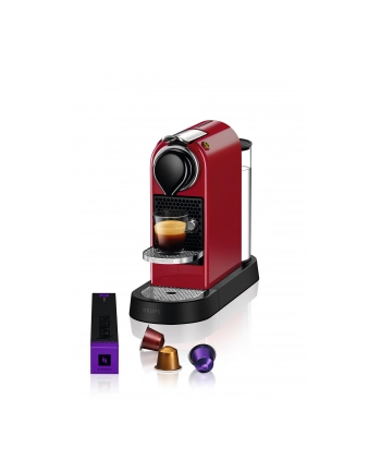 Krups Nespresso CitiZ XN7415, capsule machine (red)